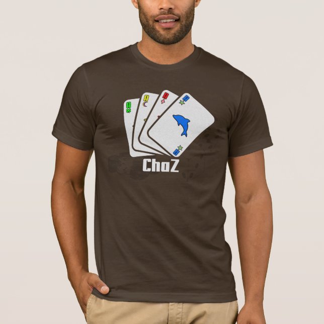 Camiseta Chaz quatro de um tipo (Frente)