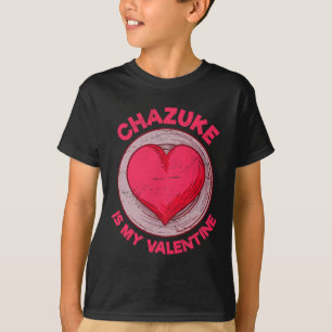 Camiseta Chazuke é meu Dia dos Namorados Comida Japonesa Ar