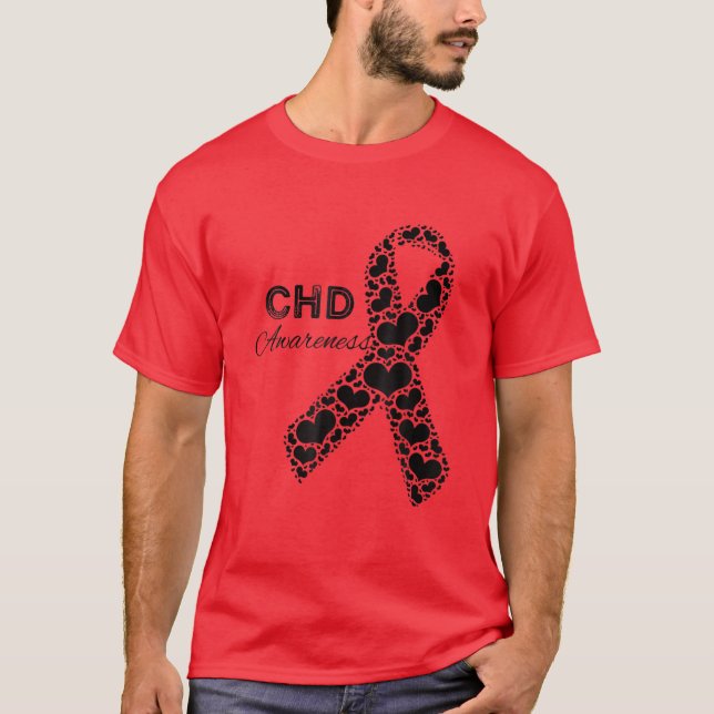 Camiseta CHD Awareness Congenital Heart Defect Awareness (Frente)