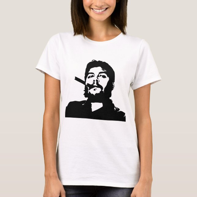 Camiseta Che Guevara, Comandante, Revolução, Cuba, Havana (Frente)