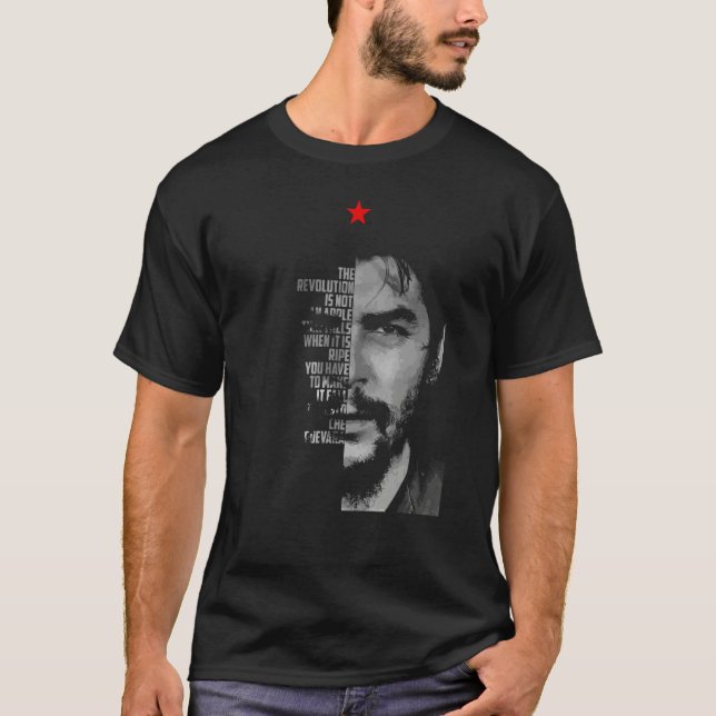 Camiseta Che Guevara Cuba Rebel Cuba Guerrilla Revolution C (Frente)