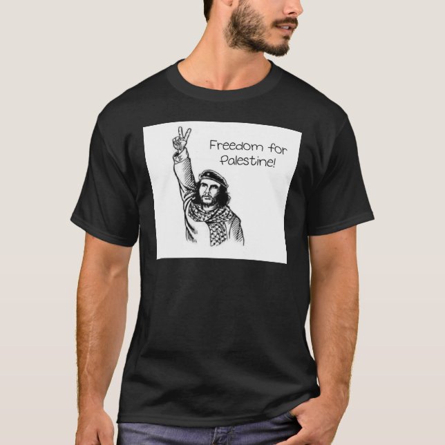 Camiseta Che Guevara, liberdade de Palestina! (Frente)
