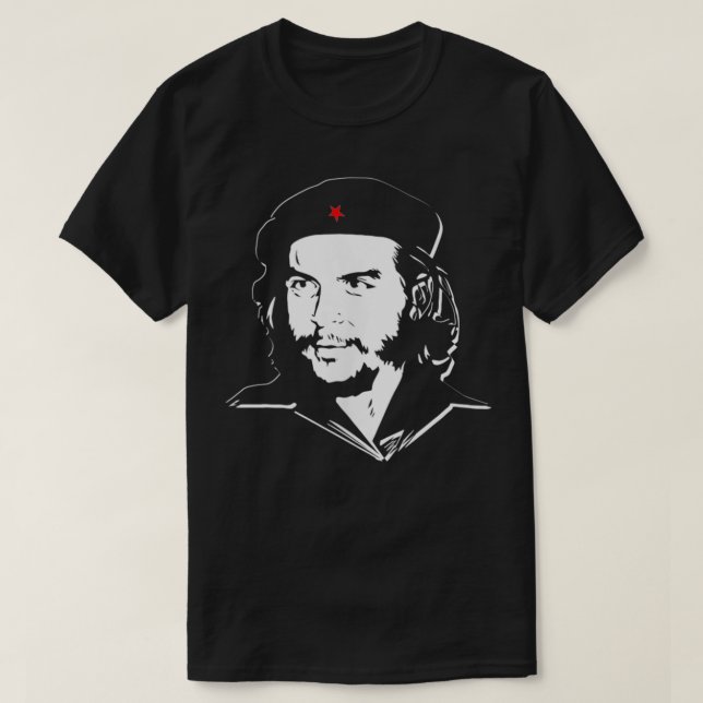 Camiseta Che Guevara  Rebel Cuban  Guerrilla Revolution  (Frente do Design)