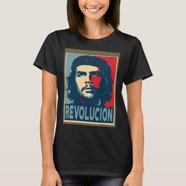 Camiseta Che Guevara Revolucion Hope Style (Frente)