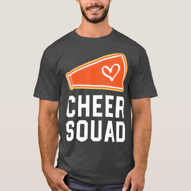 Camiseta "Chead Squad" "Mamãe é a Cheerleader das Mulheres" (Frente)