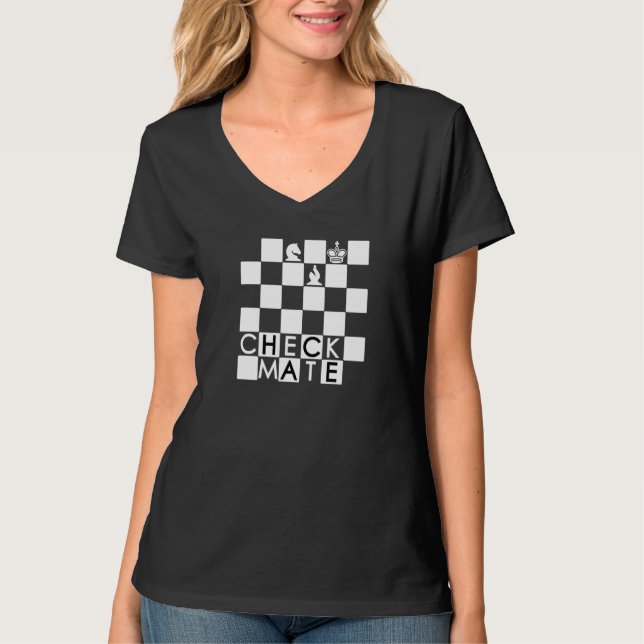 Camiseta Check Mate Chess Win Checkmate (Frente)