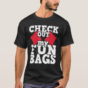 Camiseta Check Out My Funbags - Cornhole Player Bean Bag Ga