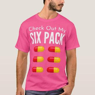 Camiseta Check Out My Six Pack Pharmacist t 1