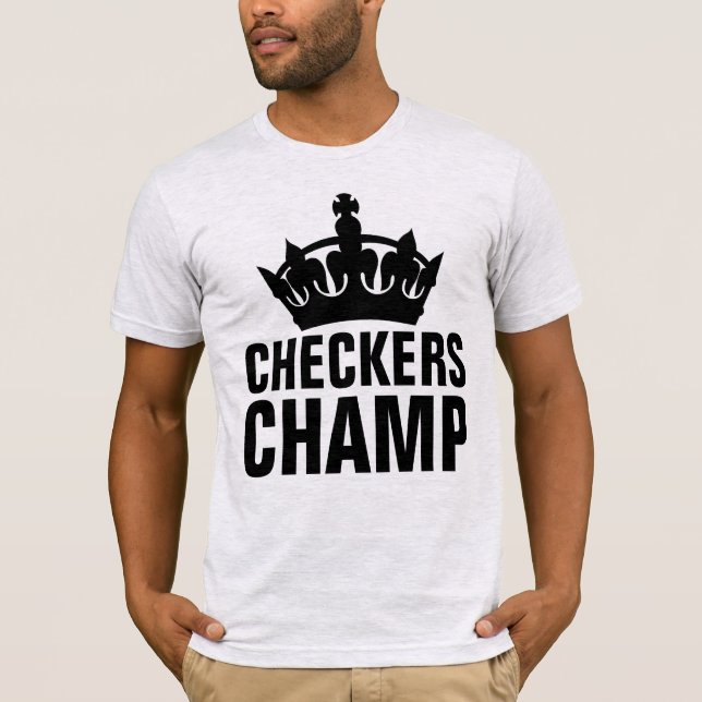 Camiseta CHECKERS CHAMP T-shirts (Frente)