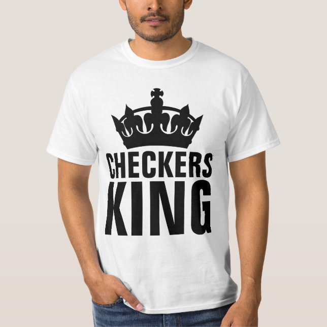 Camiseta CHECKERS KING T-shirts (Frente)