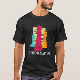 Camiseta Checkmate Chess Tee Game Humor Set Player Ch