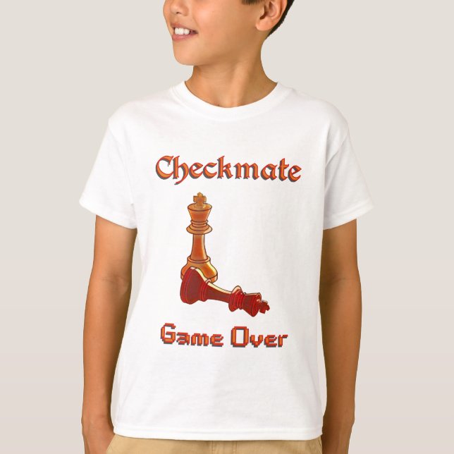 Camiseta Checkmate Game Over (Frente)
