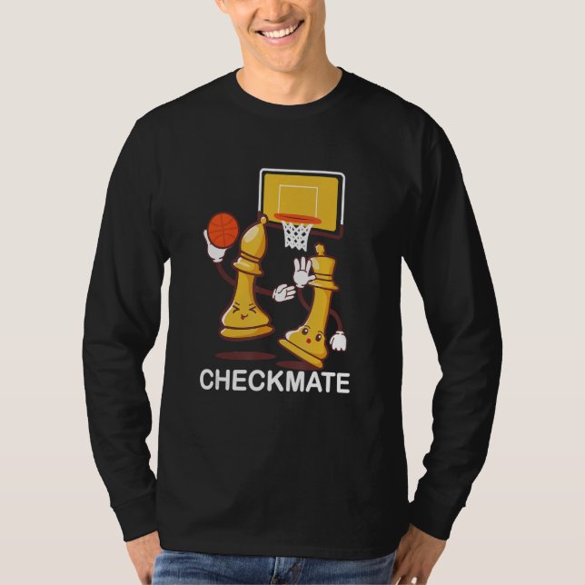 Camiseta Checkmate Playing Chess Game Bishops Chessboard Ch (Frente)