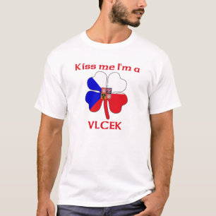 Camiseta Checos personalizados beijam-me que eu sou Vlcek
