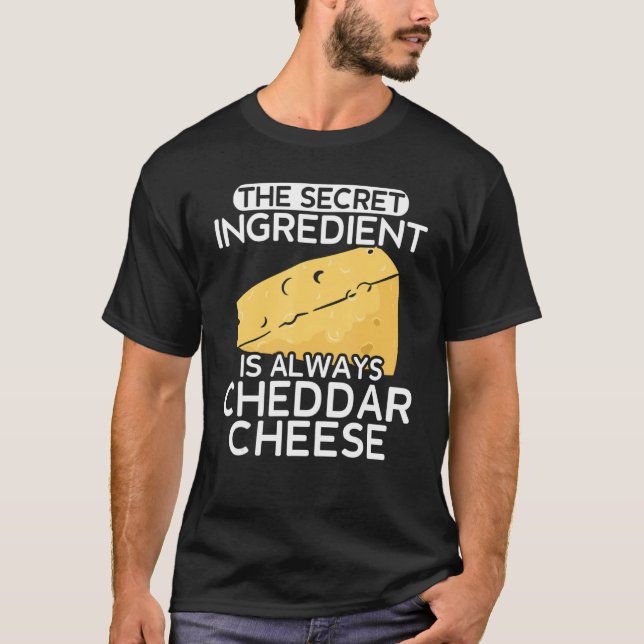 Camiseta Cheddar Queijo Comida 5 (Frente)