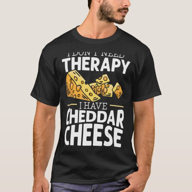 Camiseta Cheddar Queijo Comida 6 (Frente)