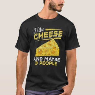 Camiseta Cheddar Queijo Foodie Snack Gouda Queijo 1