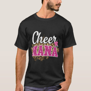 Camiseta Chee Nana, A Maior Impressão Fã Leopardo E Pom