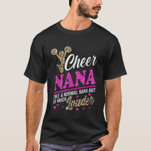 Camiseta Chee Nana, A Maior Impressão Fã Leopardo E Pom