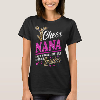 Camiseta Chee Nana, A Maior Impressão Fã Leopardo E Pom Pom