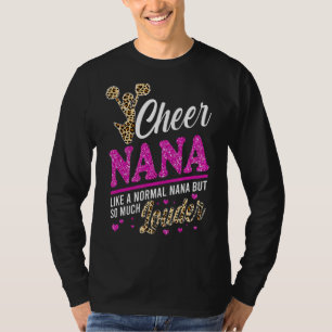 Camiseta Chee Nana, A Maior Impressão Fã Leopardo E Pom Pom