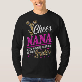 Camiseta Chee Nana, A Maior Impressão Fã Leopardo E Pom Pom