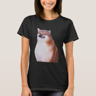 Camiseta Cheebs Dog Shiba Inu Memu Cheems Tracksim Cão M