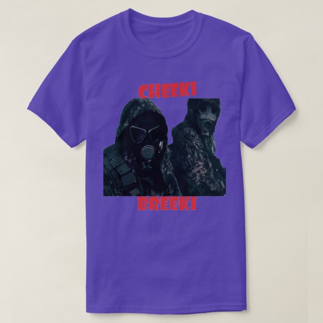 Camiseta Cheeki breeki 2 (Frente do Design)