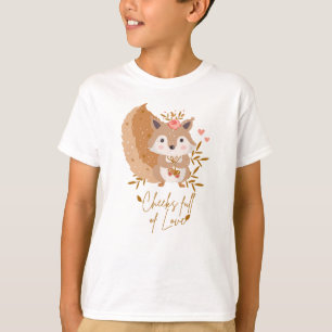 Camiseta Cheeks cheio de amor