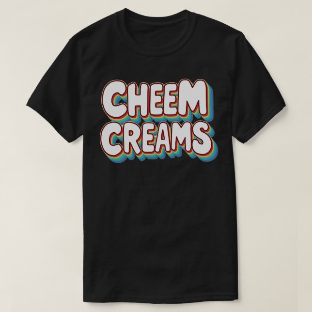 Camiseta Cheem Creams (Frente do Design)