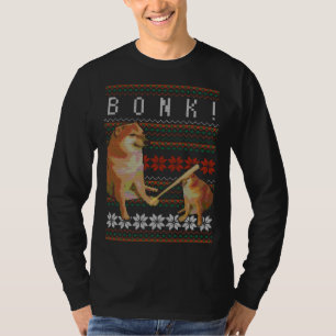 Camiseta Cheems Bonk Ugly Christmas Sweater Doge Desig