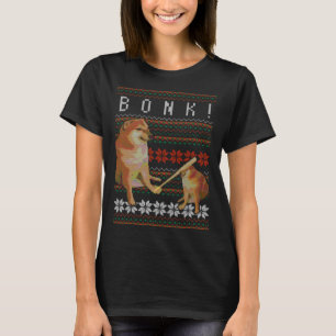 Camiseta Cheems Bonk Ugly Christmas Sweater Doge Desig