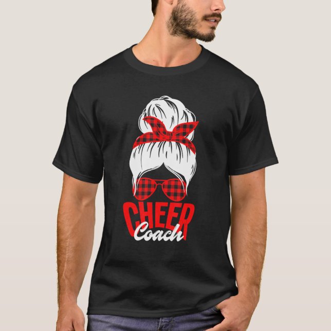 Camiseta Cheer Coach Cheerleading Coach   Cheerleader Coach (Frente)