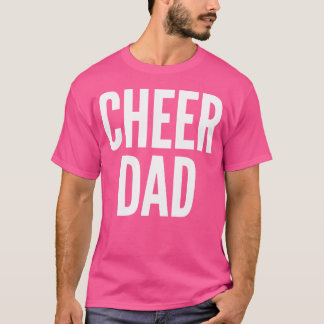 Camiseta Cheer Dad Cheerleading Matching Parents