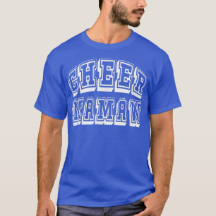 Camiseta Cheer Mamaw Cheerleader Vovó