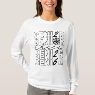 Camiseta Cheer Senior 2026 Women LS