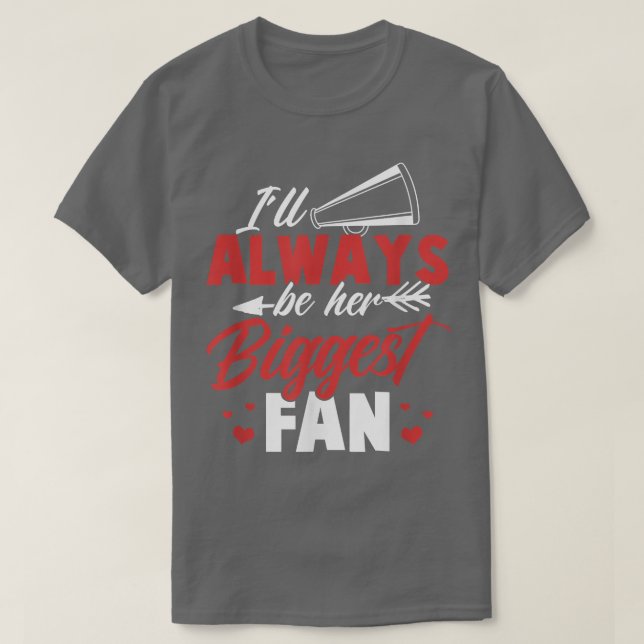 Camiseta Cheer Women Sempre será sua maior fã, Cheer Gir (Frente do Design)