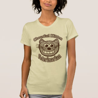 Camiseta Cheerful Kitten Veterinarian