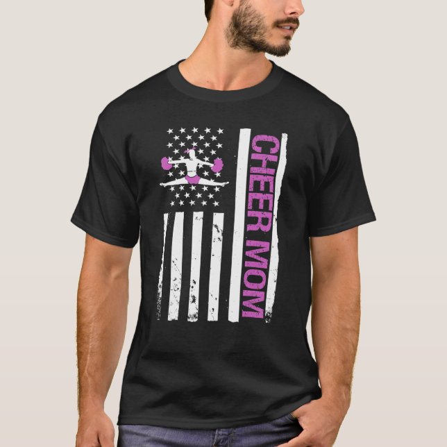 Camiseta Cheerhead, líder americano de torcida (Frente)