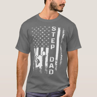 Camiseta Cheerhead Pai americano Flag Cheerhead Cheerlea
