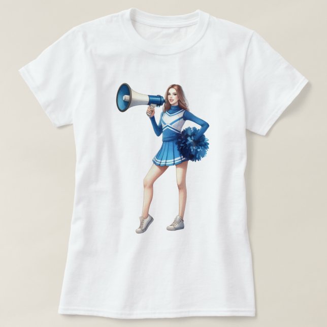 Camiseta Cheerleader (Frente do Design)