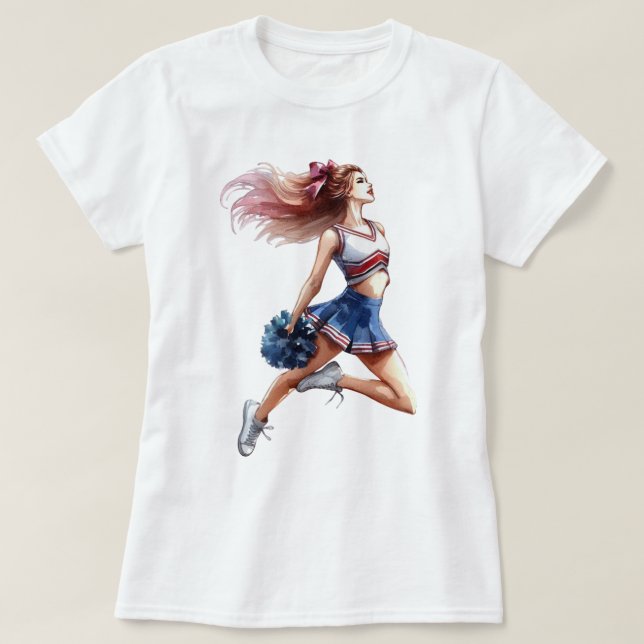 Camiseta Cheerleader (Frente do Design)