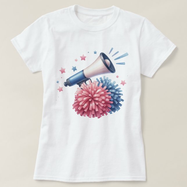 Camiseta Cheerleader (Frente do Design)