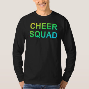 Camiseta Cheerleader Aplausos Cheerhead Chead Squad