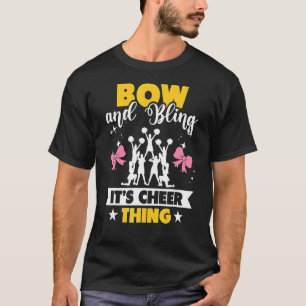 Camiseta Cheerleader, Arcos de torcida e Bling é mais anima