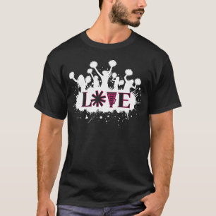 Camiseta Cheerleader Arte Ensina Meninas Divertidas Corresp