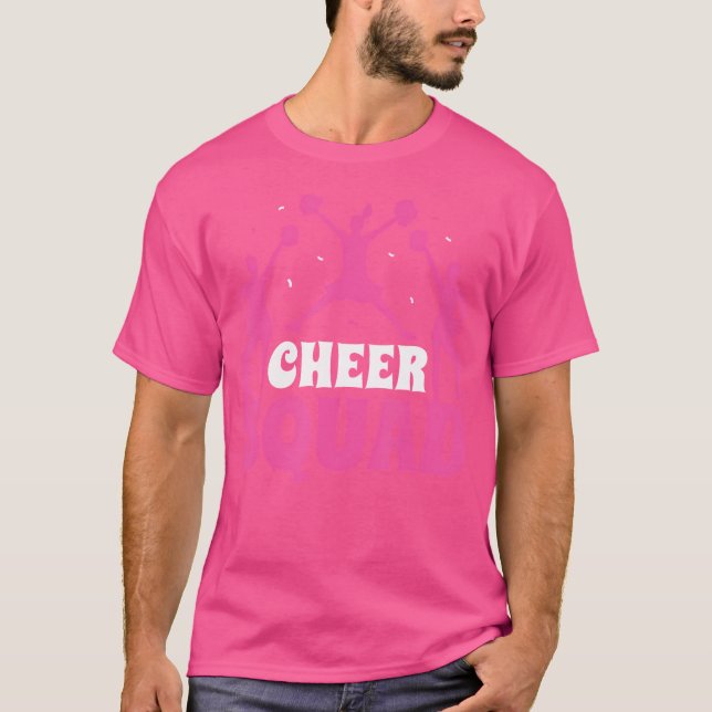 Camiseta Cheerleader Cheerhead Squad (Frente)