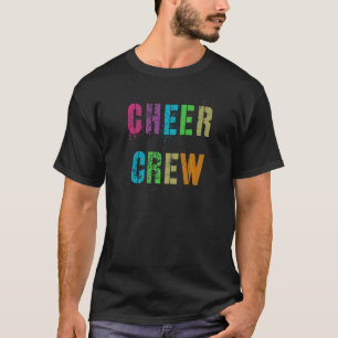 Camiseta Cheerleader Da Equipe De Cheerhead Da Equipe Sq