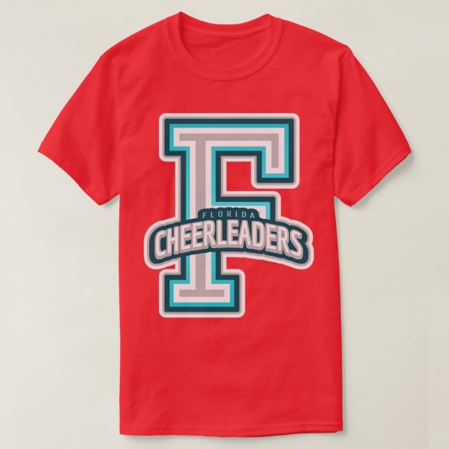 Camiseta Cheerleader da Flórida TSirt (Frente do Design)