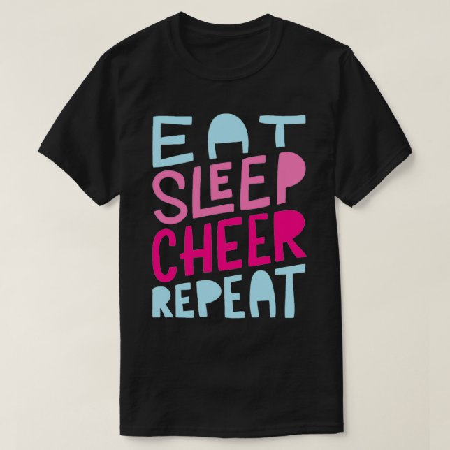 Camiseta Cheerleader Dancing Sports Fan Gymnastics Athlete (Frente do Design)
